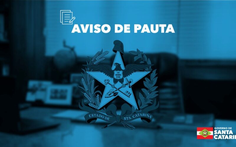 AVISO DE PAUTA: governador Jorginho Mello participa da abertura da safra da tainha nesta quinta-feira, em Florianópolis