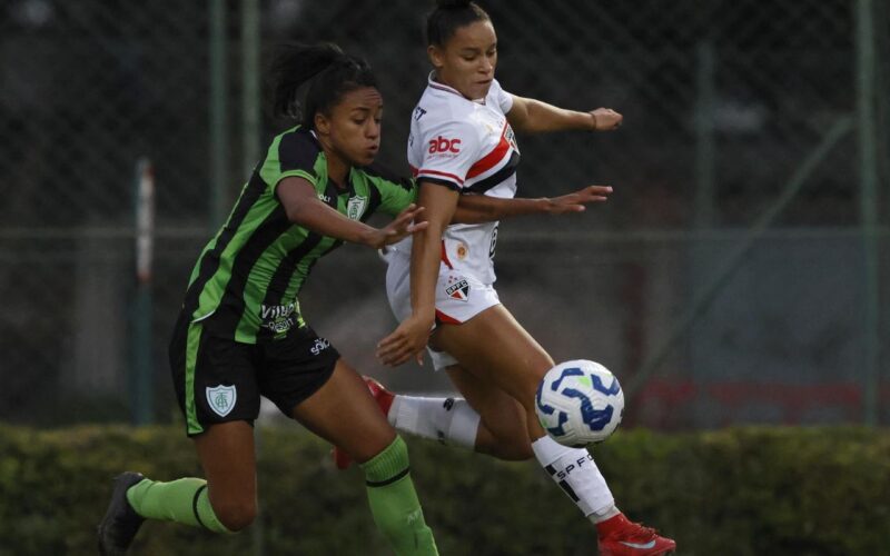 América-MG supera São Paulo por 3 a 1 no Brasileirão Feminino