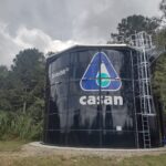 CASAN prepara base para construção de novo reservatório em Armazém
