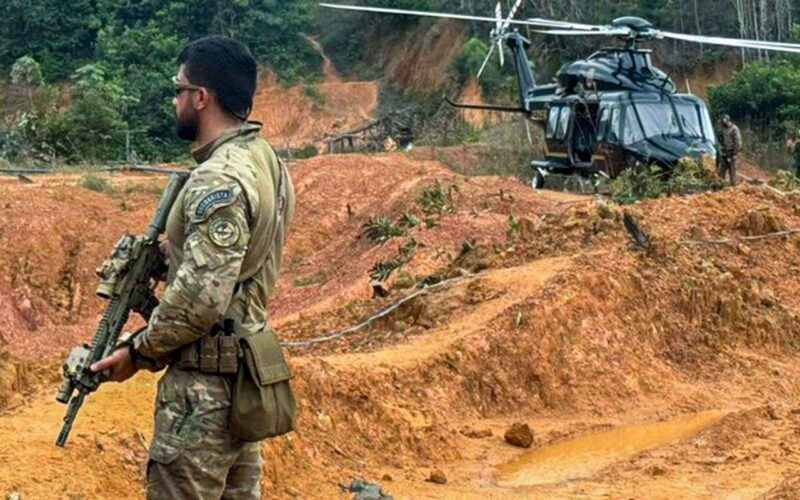 Funai, PF e Ibama combatem garimpo ilegal no Vale do Javari