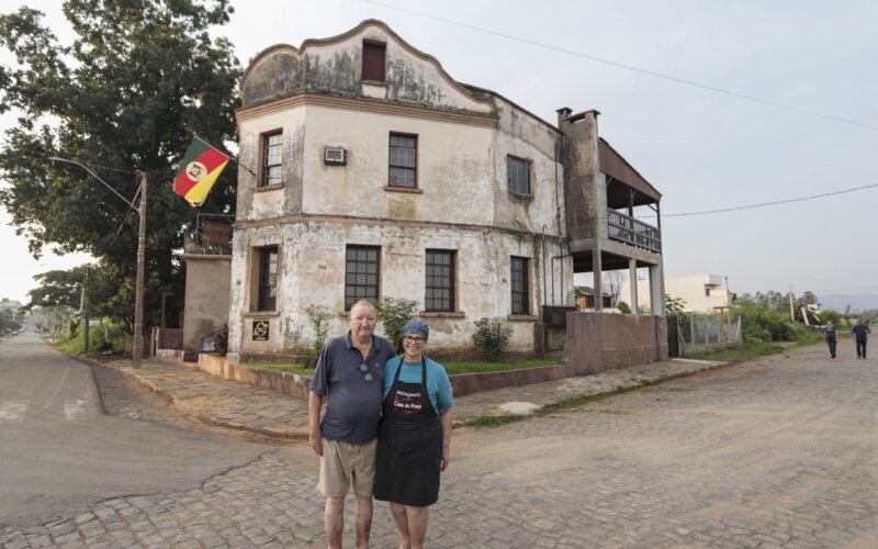 No RS, casarão de 117 anos resistiu a várias enchentes do Rio Taquari