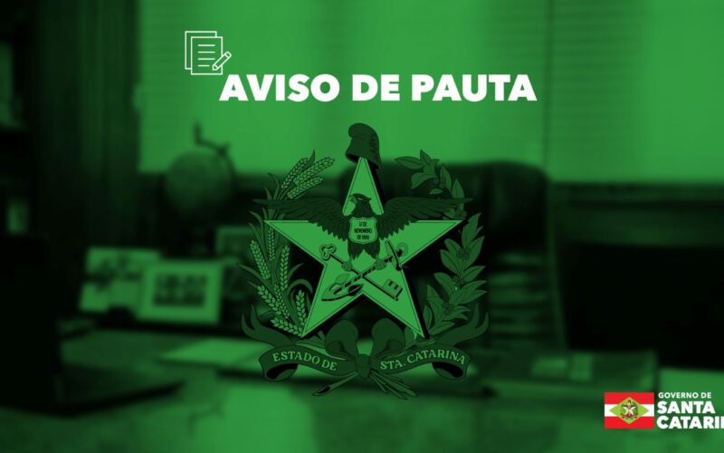 AVISO DE PAUTA: Jorginho Mello participa da 4ª Festa Regional da Tilápia em Armazém