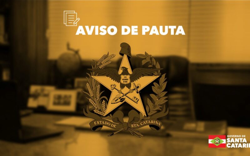 AVISO DE PAUTA: governador participa de solenidade pelos 190 anos da Polícia Militar de Santa Catarina