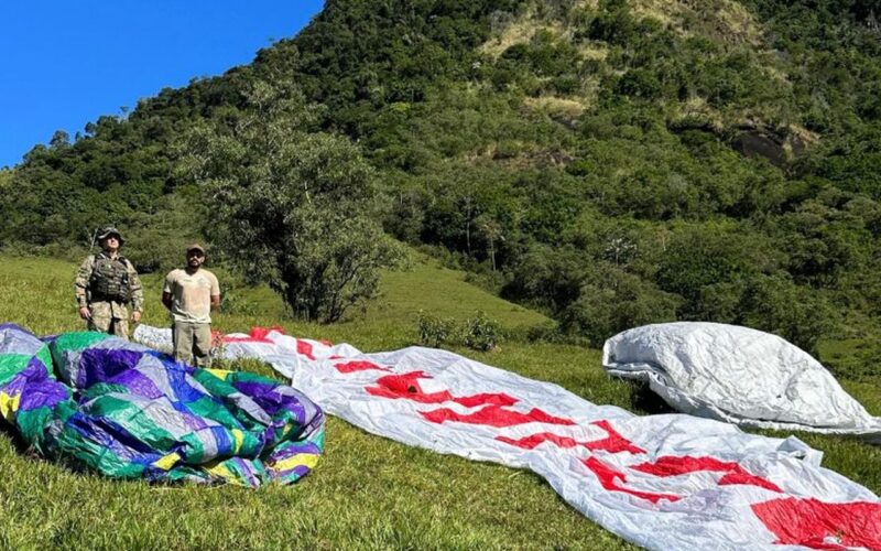 Balões caem em parque do Rio e são apreendidos; prática é crime