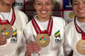 Brasileiras garantem três bronzes em 1º dia de Grand Slam de Judô