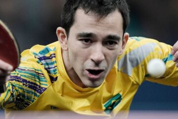 Calderano é vice-campeão mundial inédito no tênis de Mesa em campanha