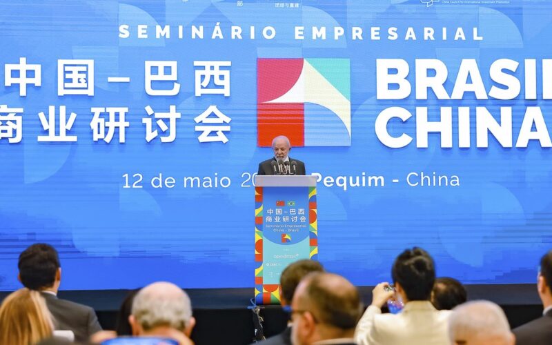 China ampliará em US$ 27 bilhões investimentos no Brasil, anuncia Lula