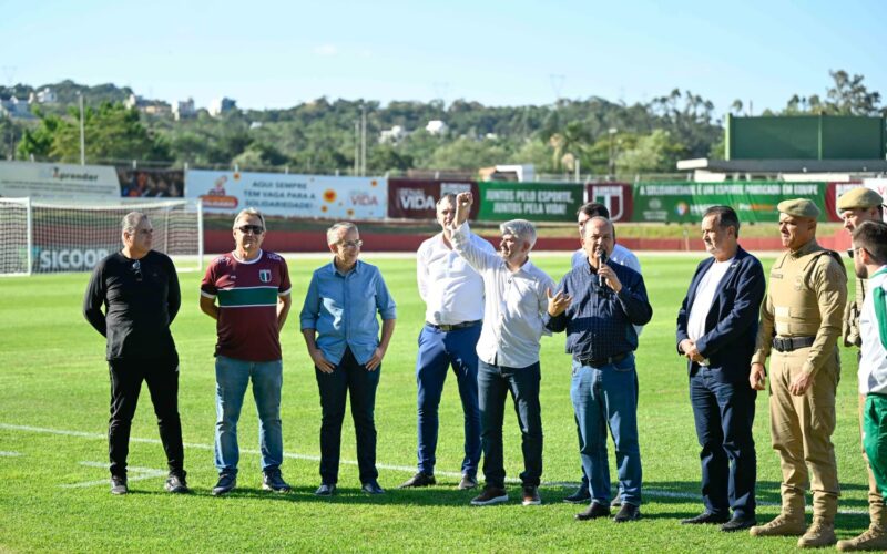 Com a presença do governador Jorginho Mello, Blumenau reabre Complexo Esportivo do Sesi