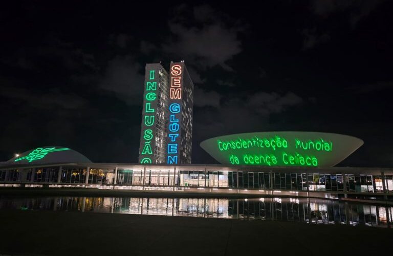Congresso Nacional recebe projeção de imagem por conscientização sobre a doença celíaca - Notícias