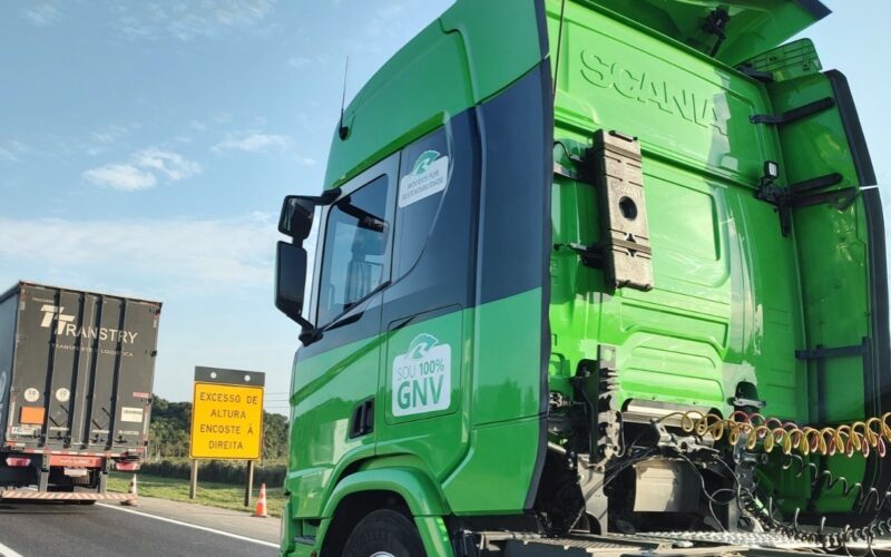 Corredores azuis impulsionam uso de GNV em veículos pesados nas rodovias federais em SC