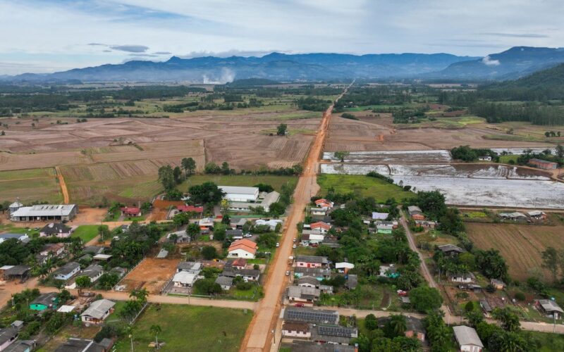 Estrada Boa: avançam obras na SC-108 entre Praia Grande e Jacinto Machado no Sul do Estado