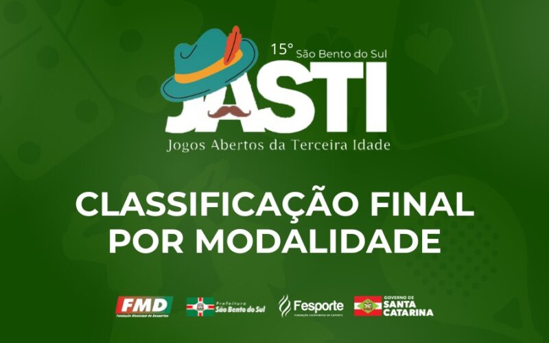 Fesporte divulga relação dos campeões dos Jogos Abertos da Terceira Idade