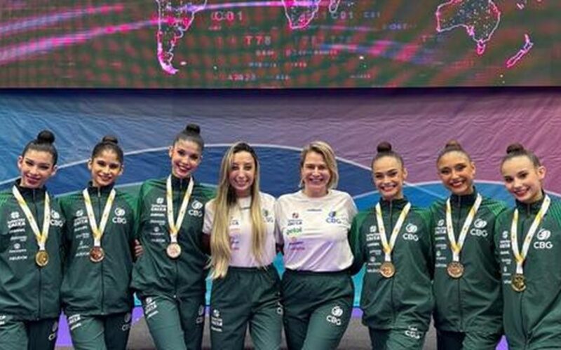 Ginástica Rítmica: Brasil fecha etapa da Copa do Mundo com três ouros