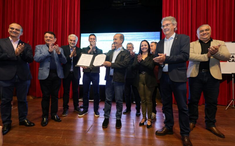 Governador Jorginho Mello anuncia investimentos de R$ 100 milhões em nova subestação para região de São Francisco do Sul