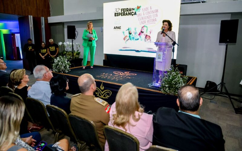 Governadora em exercício participa em Florianópolis do lançamento da 32ª Feira da Esperança