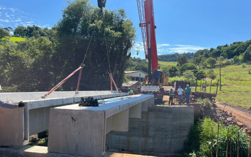 Governo de SC investe mais de R$ 9 milhões em kits de pontes para reconstrução viária no Extremo Sul
