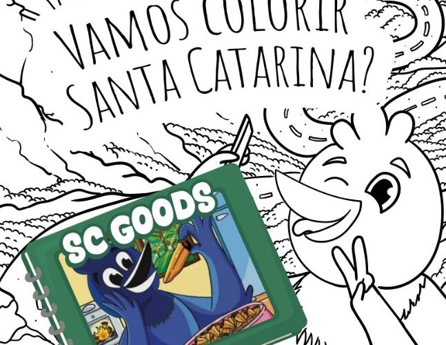 Governo de SC oferece livro gratuito para colorir
