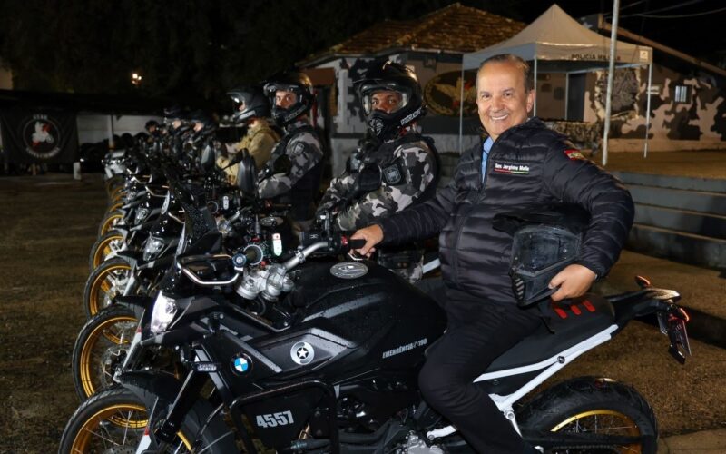 Governo do Estado entrega novas motocicletas para Batalhão de Choque da Polícia Militar de SC