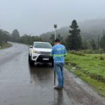 Governo do Estado inicia os trabalhos para construção de duas áreas de escape na Serra Dona Francisca