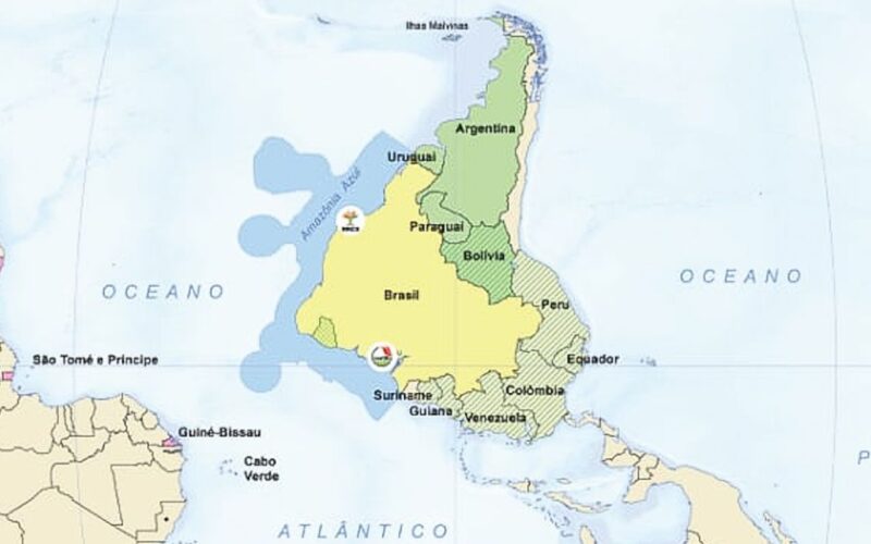 IBGE lança mapa-múndi invertido, com o Sul no topo