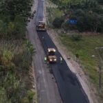 Infraestrutura atua em mais de 50 quilômetros da revitalização da SC-340, no Alto Vale