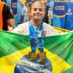 Jade Mendonça conquista o bicampeonato europeu de jiu-jítsu em Roma na Itália