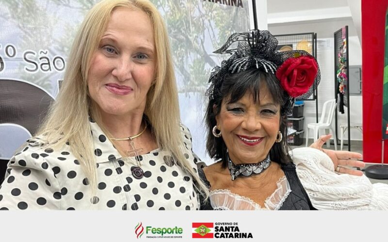 Jogos Abertos da Terceira Idade reverenciam história de Mapi Cravo na dança de Santa Catarina