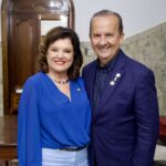 Jorginho Mello transmite o cargo à vice-governadora para cumprir missão nos Estados Unidos