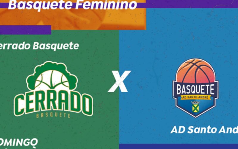 Liga feminina: TV Brasil exibe Cerrado Basquete X AD Santo André