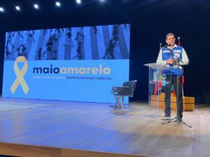 Maio Amarelo SC: primeiro dia de evento tem palestras e atividades educativas voltadas também às crianças