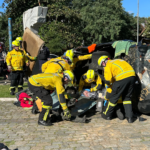Maio Amarelo: simulado de resgate veicular para conscientização no trânsito é realizado em Blumenau