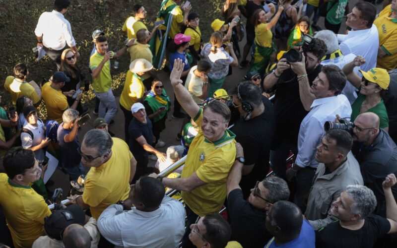 Manifestação em Brasília pede anistia a golpistas