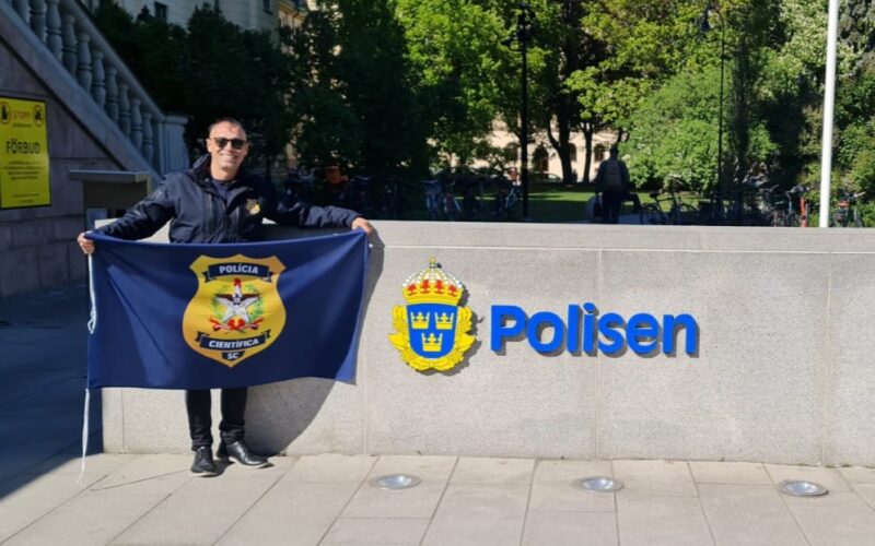 Perito criminal da PCISC participa de curso internacional promovido pela ONU e polícia da Suécia