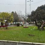 Primeira neve do ano é registrada em Santa Catarina nesta quinta-feira