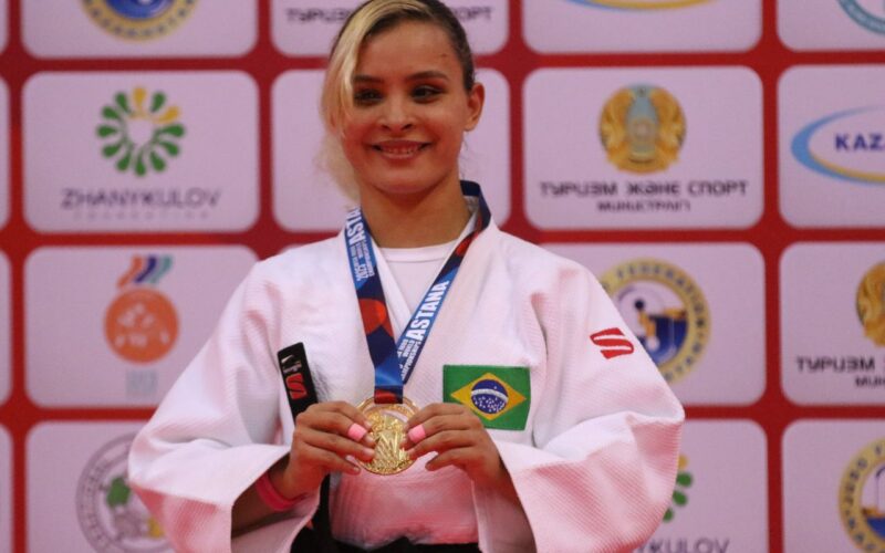 Rosi Andrade é ouro no Mundial de judô paralímpico