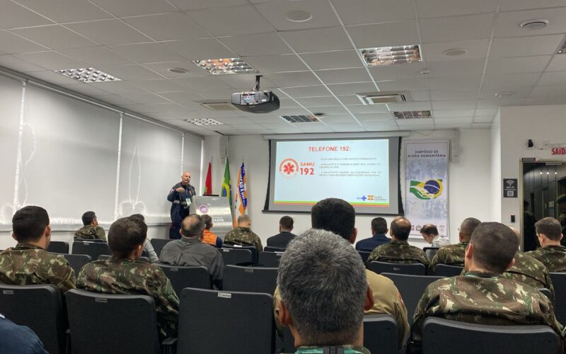 Samu apresenta ações no Simpósio de Ajuda Humanitária de Santa Catarina