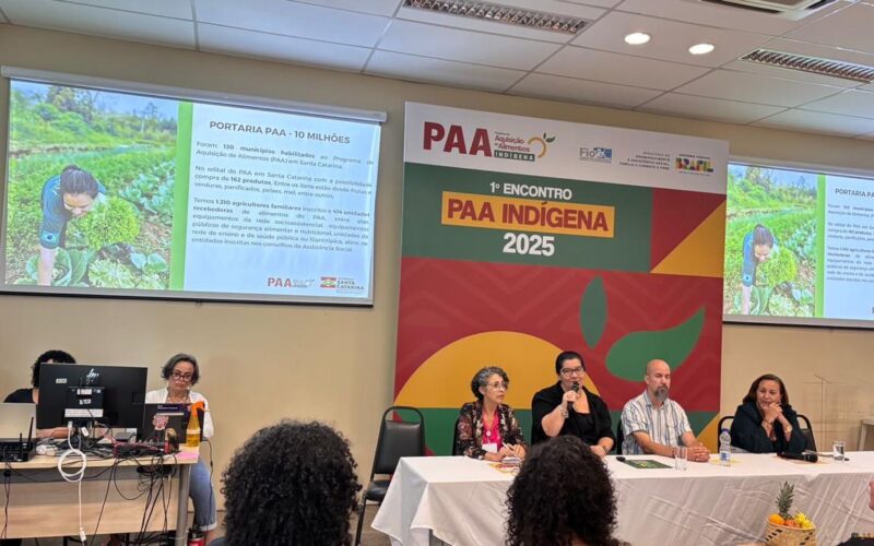 Santa Catarina é destaque nacional em evento sobre o Programa de Aquisição de Alimentos