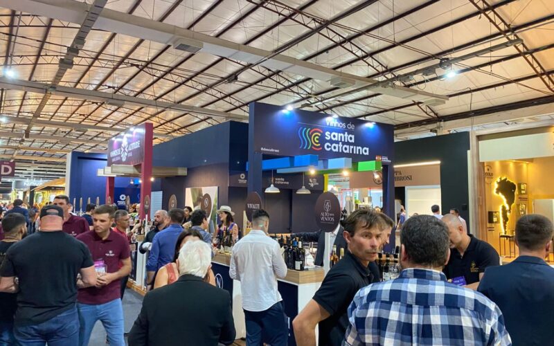 Santa Catarina estreia na maior feira de vinhos do país para consolidar o enoturismo como vocação estratégica