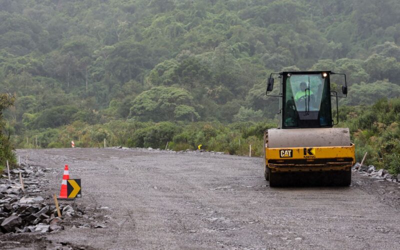 Serra do Corvo Branco está com 40% da obra concluída