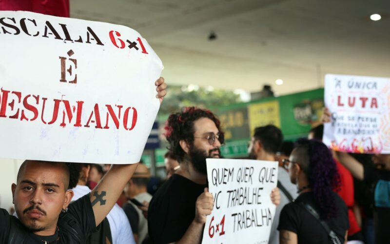 Trabalhadores pressionam por debate da redução da jornada no Congresso