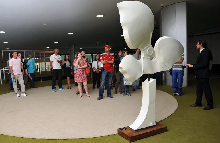 Visitas guiadas ao Palácio do Congresso Nacional ficam restritas à Câmara neste fim de semana - Notícias