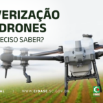 Webinar promovido pela Cidasc aborda legislação sobre uso de drones para pulverização