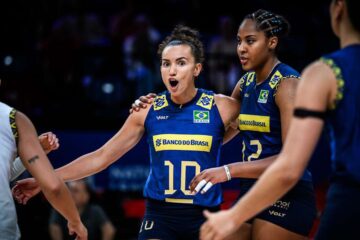 Ana Cristina lidera vitória brasileira pela Liga das Nações de vôlei