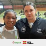 Atleta de comunidade de Roraima marca presença nos Jogos Escolares de Santa Catarina
