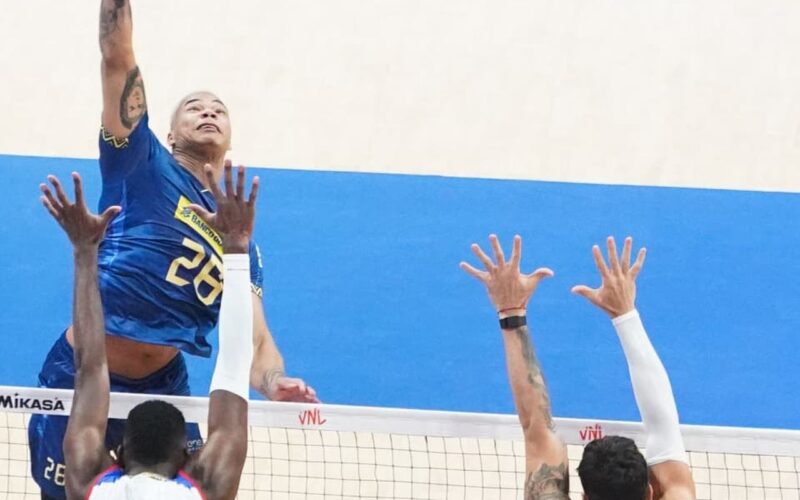 Brasil luta muito, mas é derrotado por Cuba na Liga das Nações