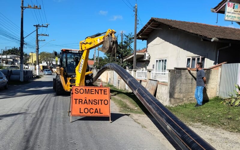 Casan moderniza redes de água no Bairro Santo Antônio em Balneário Piçarras