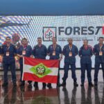 Comitiva do CBMSC participa de Congresso Internacional sobre Gestão de Incêndios Florestais no Mato Grosso