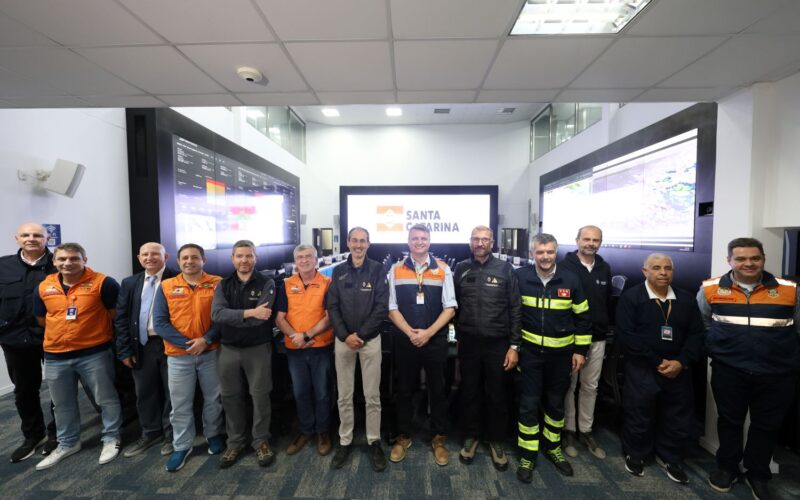 Delegação da Província de Trento visita Santa Catarina para intercâmbio técnico em Proteção e Defesa Civil