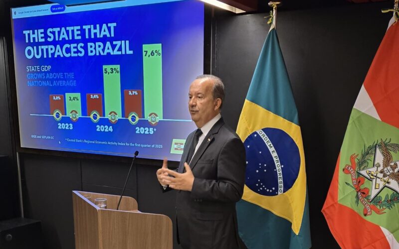Em Tóquio, Jorginho Mello apresenta SC a investidores para abrir comércio de carne bovina ao Japão