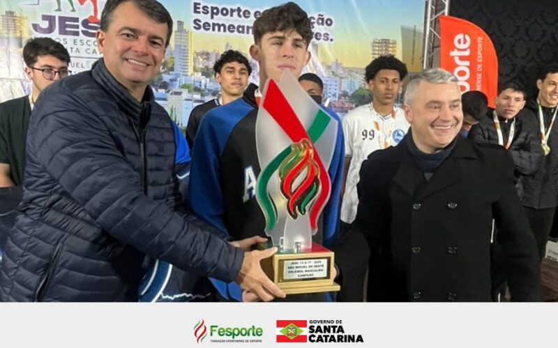 Encerramento dos Jogos Escolares de Santa Catarina foi realizado nesta segunda-feira